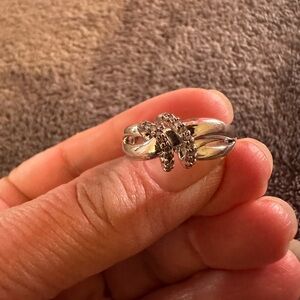 Kay Jewelers Silver Diamond Ring